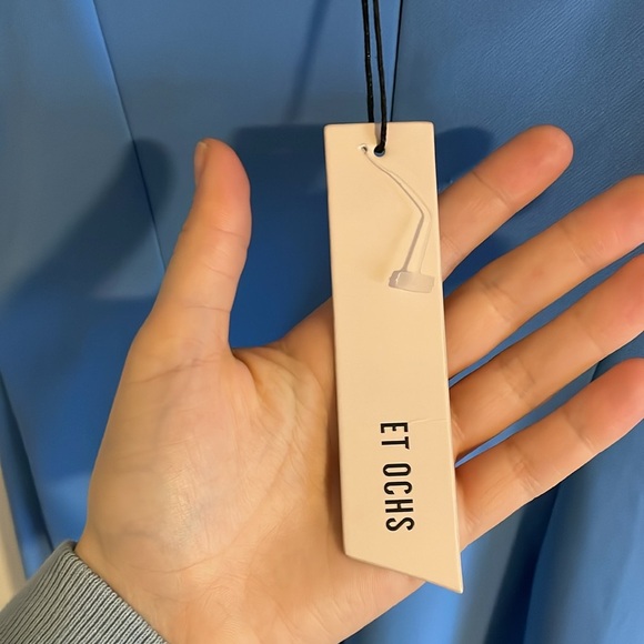 Cushnie Et Ochs The River Bandage Strap‎ Gown Women’s Size 8 Column Twill Blue - Picture 10 of 13